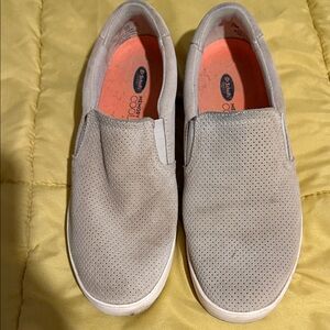 Dr. Scholl's Gray Slip-On Shoes